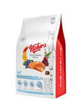 Natura Low Grain Adult száraz macskaeledel lazaccal és áfonyával, 2 kg