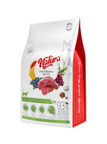 Natura Low Grain felnőtt macska száraztáp, bárány és áfonya, 2 kg