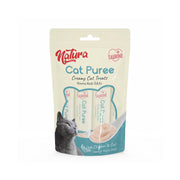 Natura Cat csirkés és tőkehalas püré 5 × 12 g
