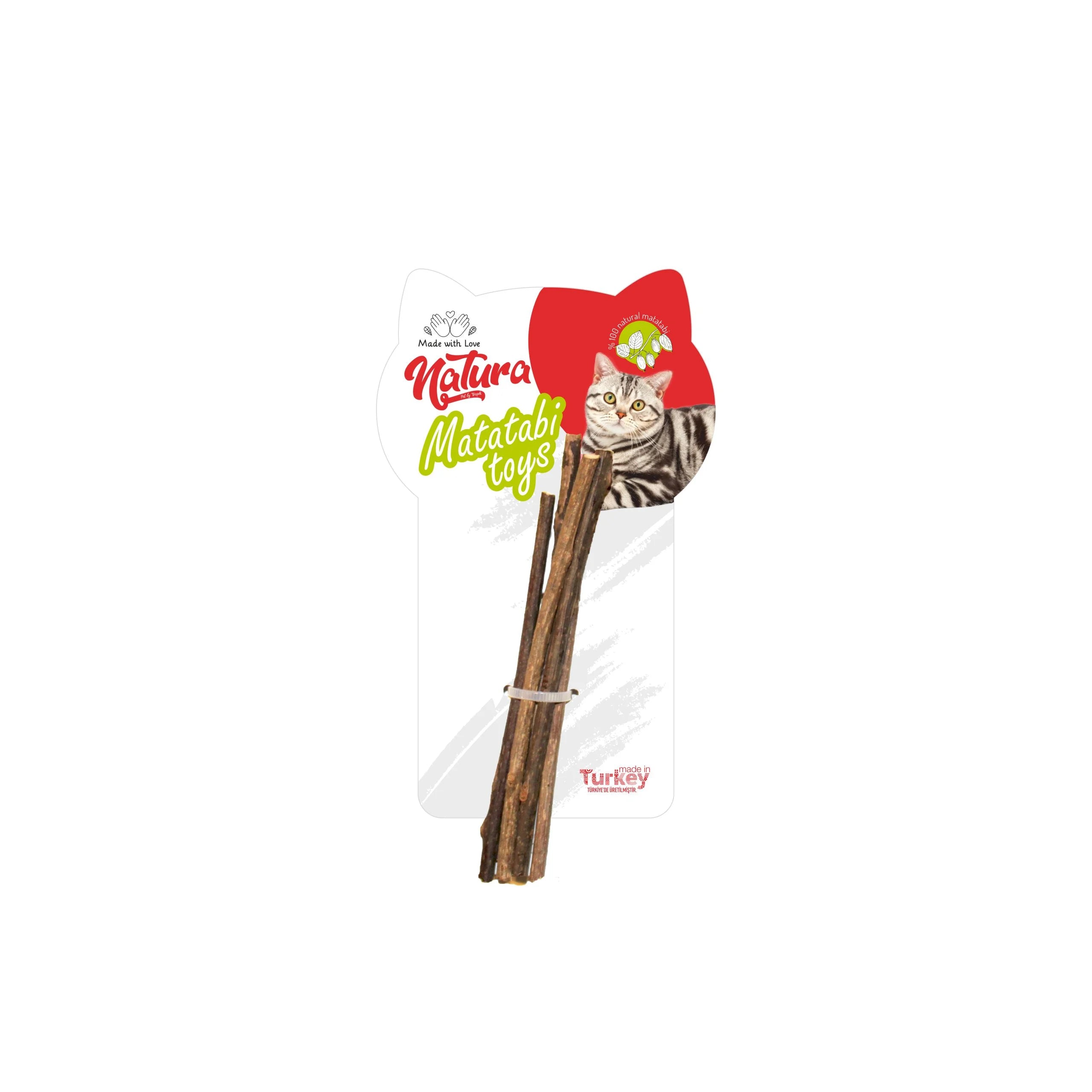 Jucărie pentru pisici – Natura Matatabi Stick XXS 5 Buc (12 cm)