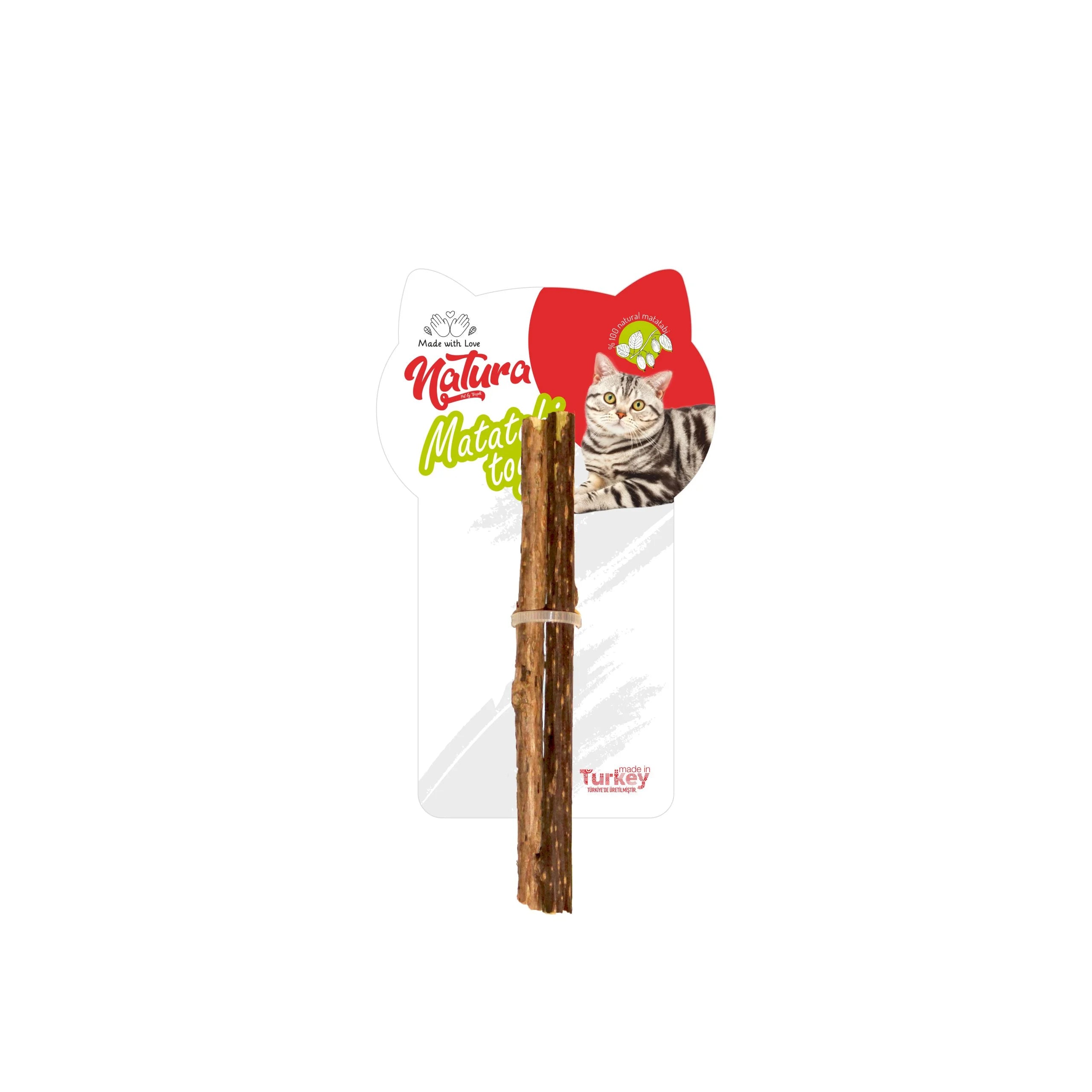 Jucărie pentru pisici – Natura Matatabi Stick Mic 2 Buc (12 cm)