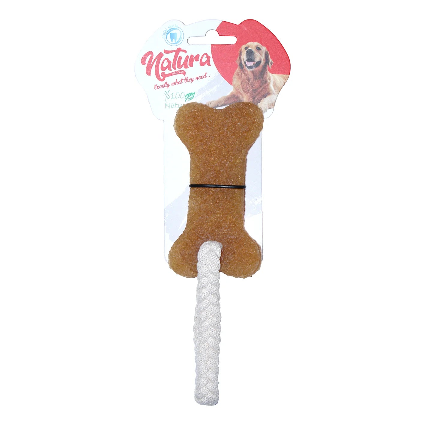 Kutyajáték – Natura Rubber Small Bone Dog Chew Toy PTH-062 (19 cm)
