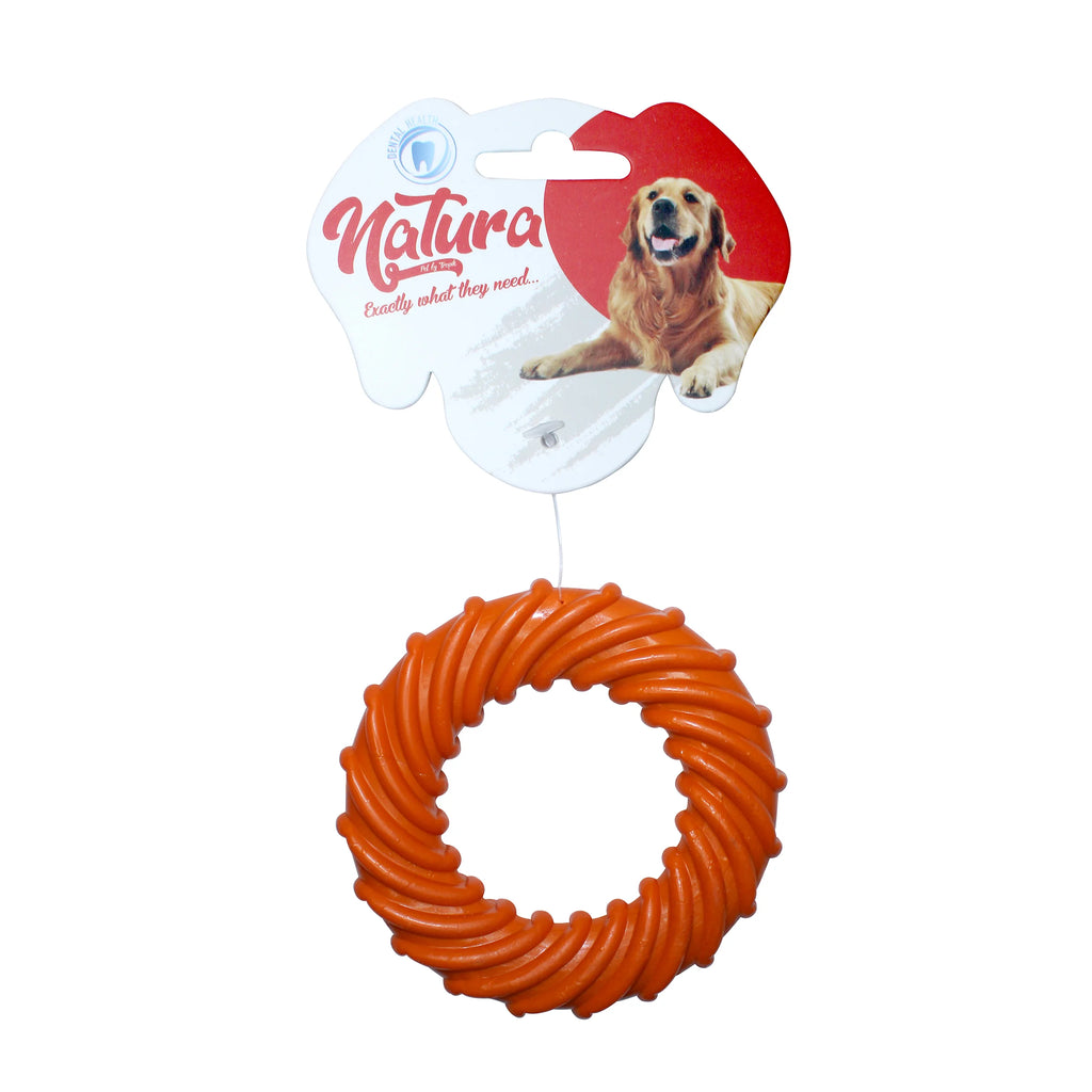 Jucărie pentru câini – Natura Plastic Ring Dog Toy (10 Cm)