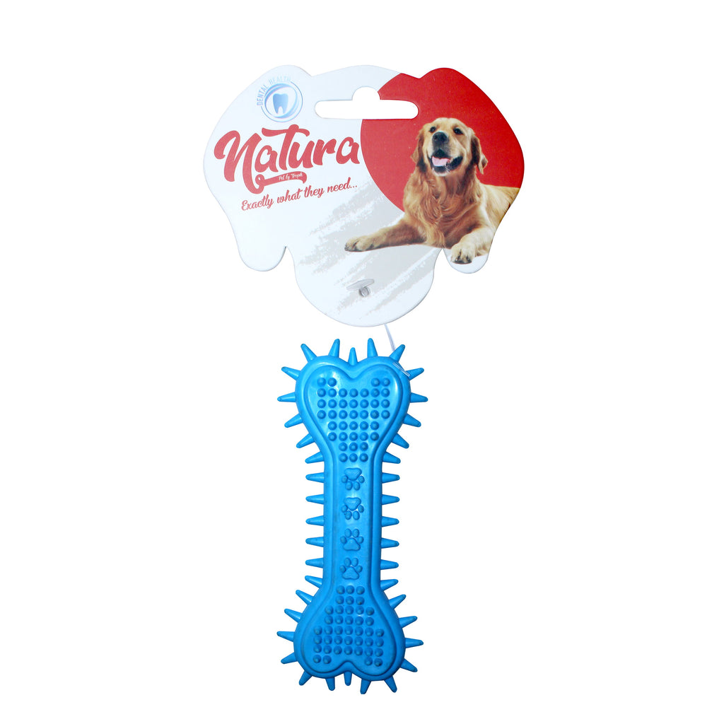 Kutyajáték – Natura Plastic Szív és Mancs Mintás Csont Kutyajáték (15 Cm)