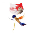 Játék macskáknak – Natura Dental Feathered Bird Cat Toy PTC-047 (15 cm)