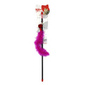 Natura plüss macskajáték tollakkal, PTC-055 (45 cm)
