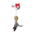 Játék macskáknak – Natura Feather Cone Cat Toy PTC-065 (14 cm)