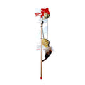 Macskajáték – Natura Feather Cone Cat Rod Toy PTC-066 (40 cm)