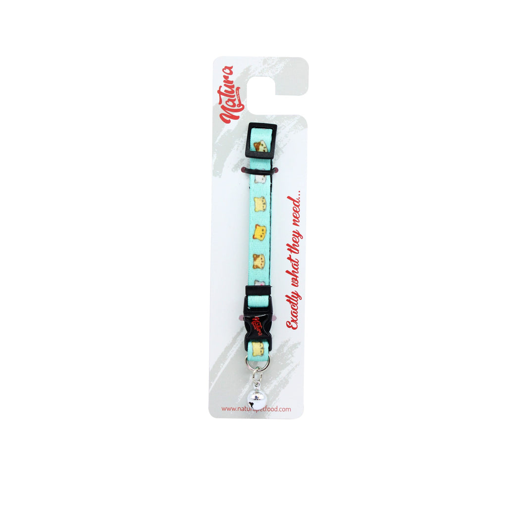 Nyakörv macskák részére Natura Adult Cat Collar – macska mintás