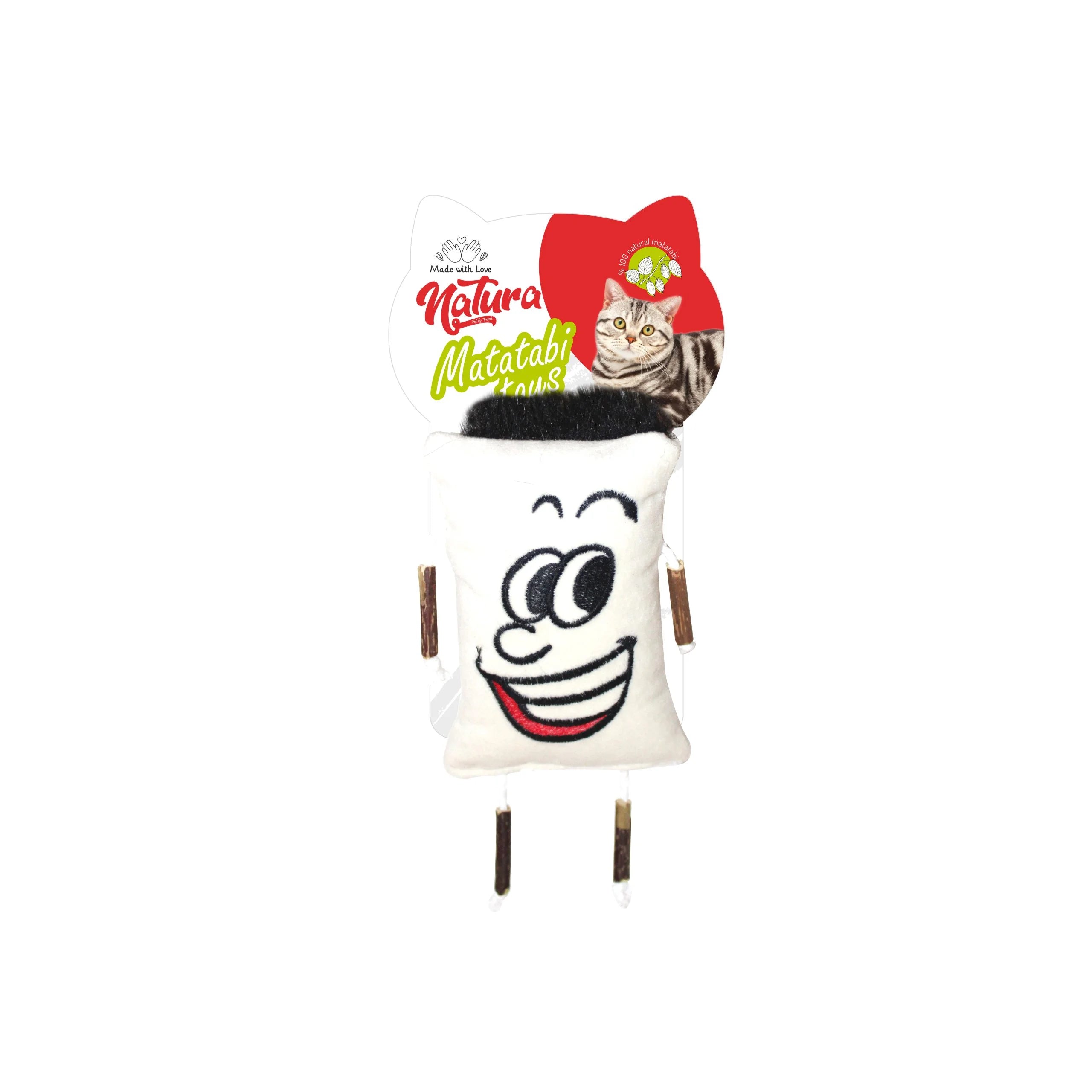 Jucărie pentru pisici – Natura Matatabi Jucarie Pisica Mr. Square (12 cm)