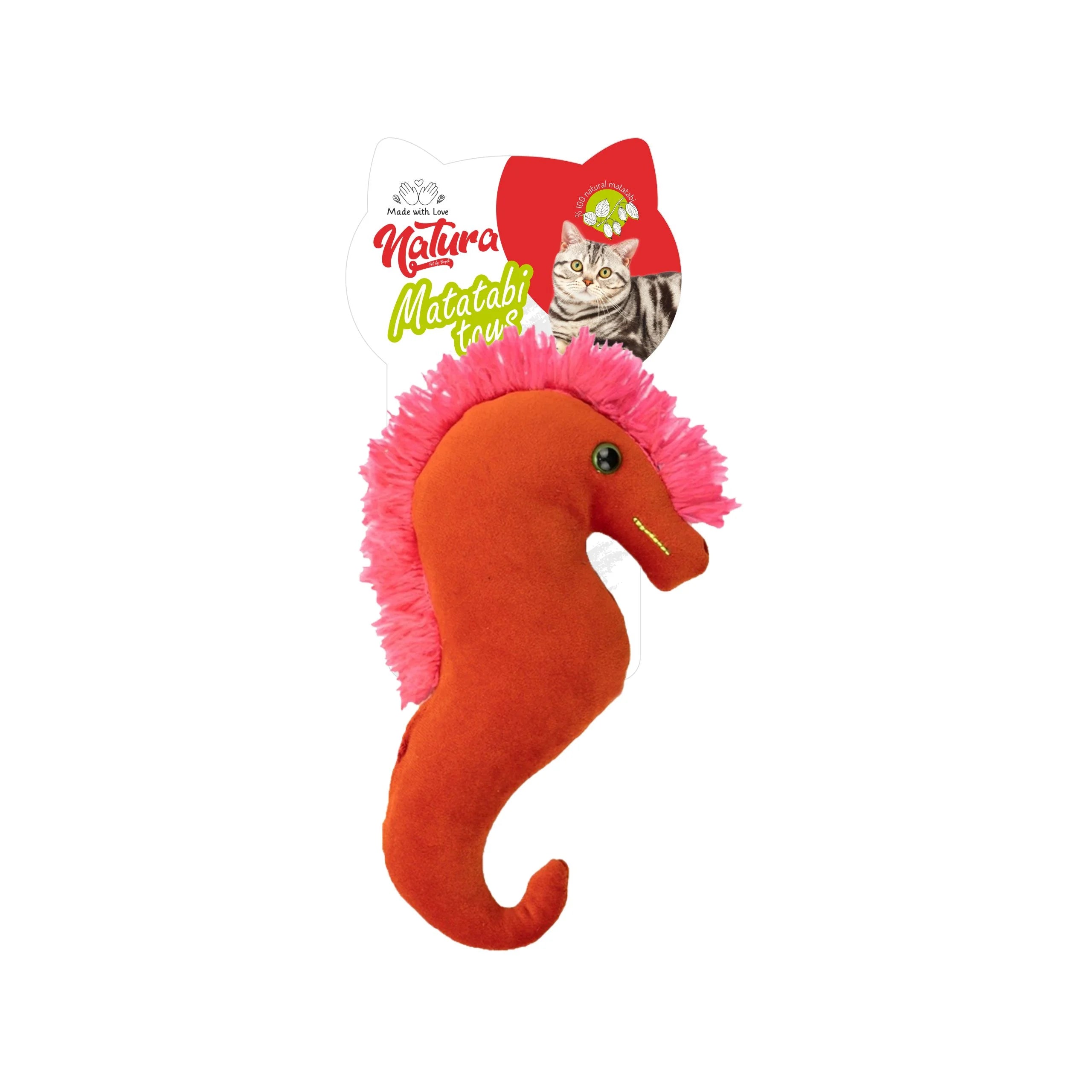 Jucărie pentru pisici – Natura Matatabi Cal de mare (23 cm)
