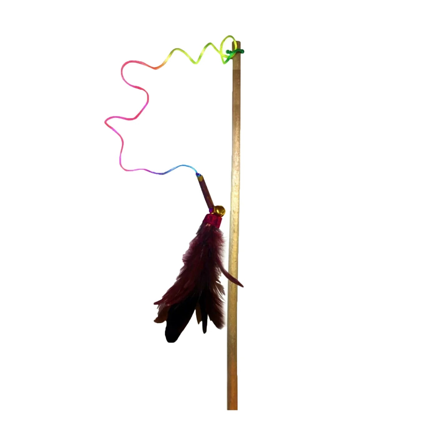 Jucărie pentru pisici – Natura Matatabi Feather Stick Pisică Jucărie (50 cm)