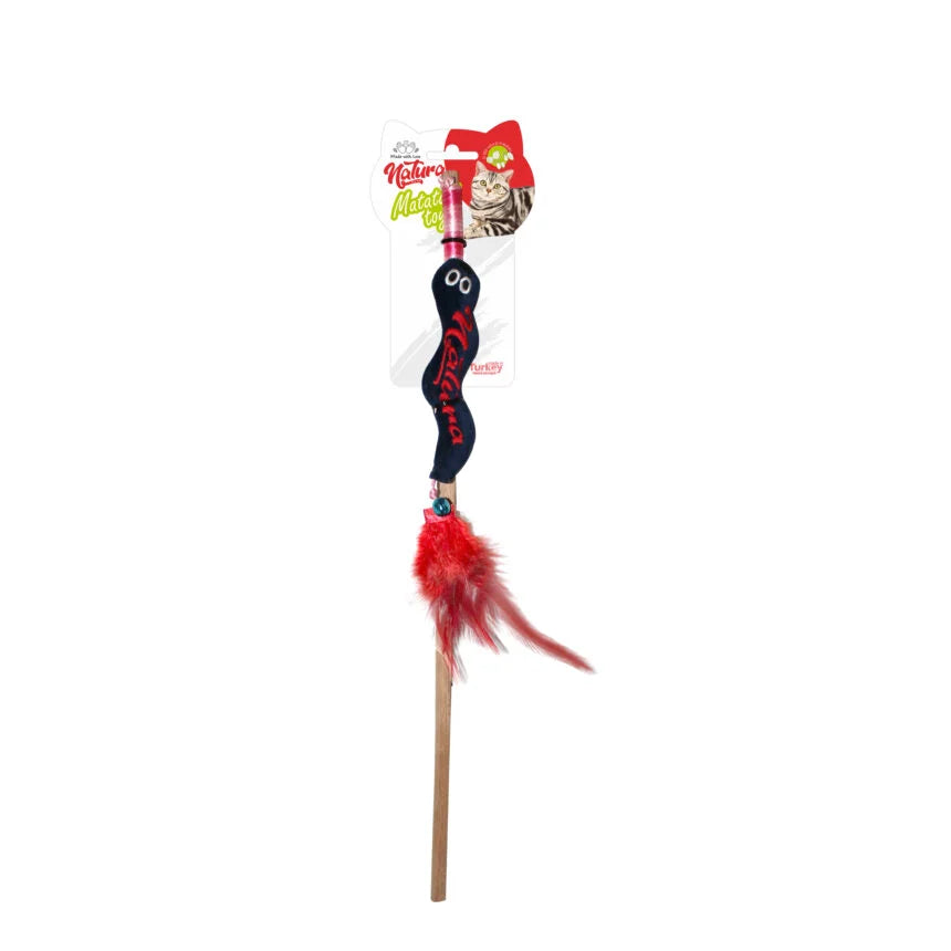 Játék macskáknak – Natura Matatabi Worm Rod Cat Toy