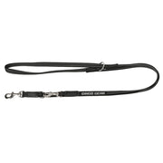Dingo Gear – Lesă extensibilă din bandă cauciucată, cu carabină din oțel