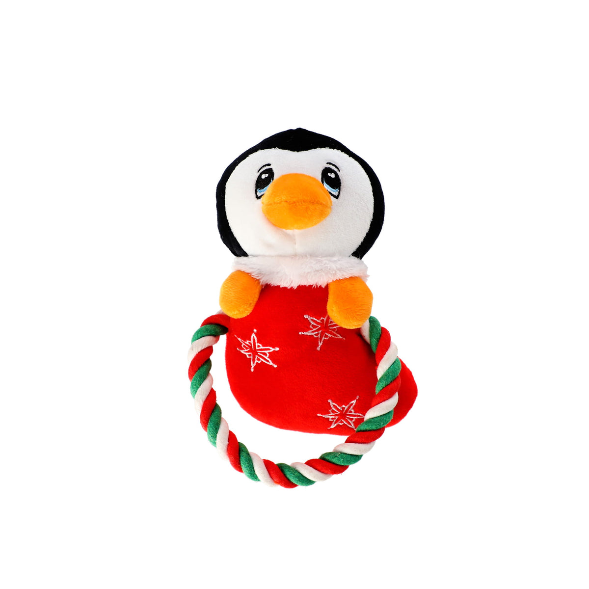 Jucărie de Crăciun din pluș cu frânghie – pinguinul LARS, 20 cm