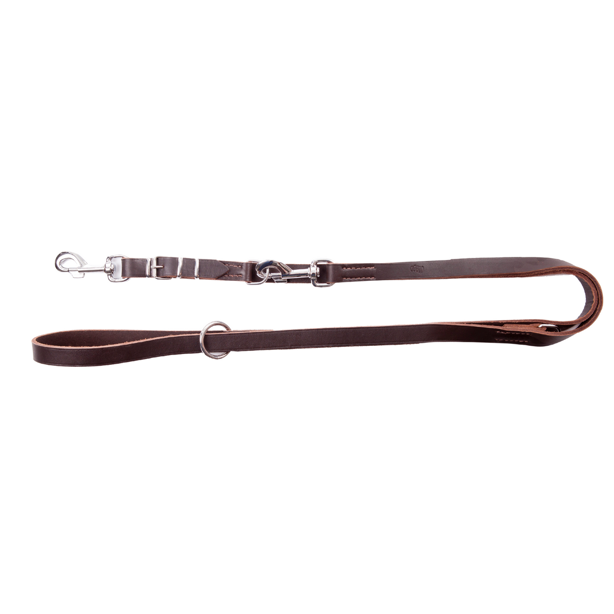 Adjustable Stitched Leash with Replaceable Snap Hook