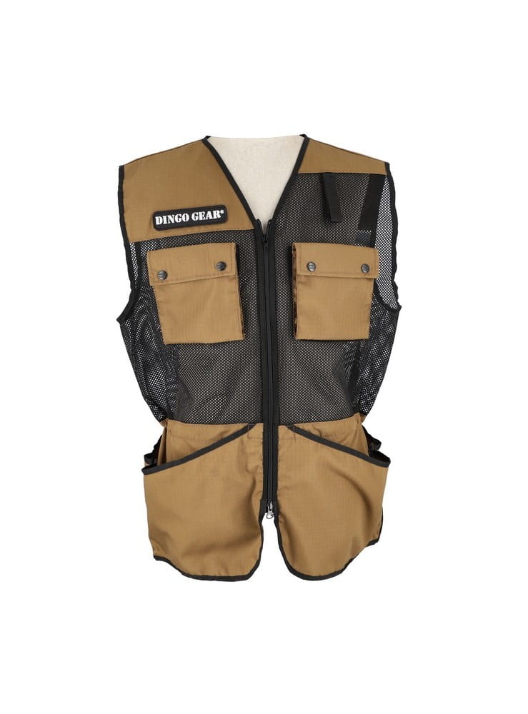 Dingo Gear PRO – vestă de antrenament din plasă, culoare coyote brown