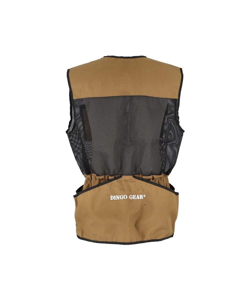 Dingo Gear PRO – hálós kiképzőmellény, coyote brown színben
