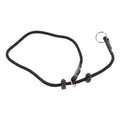 Dingo Gear – fojtó nyakörv két ütközővel, 6 mm, fekete