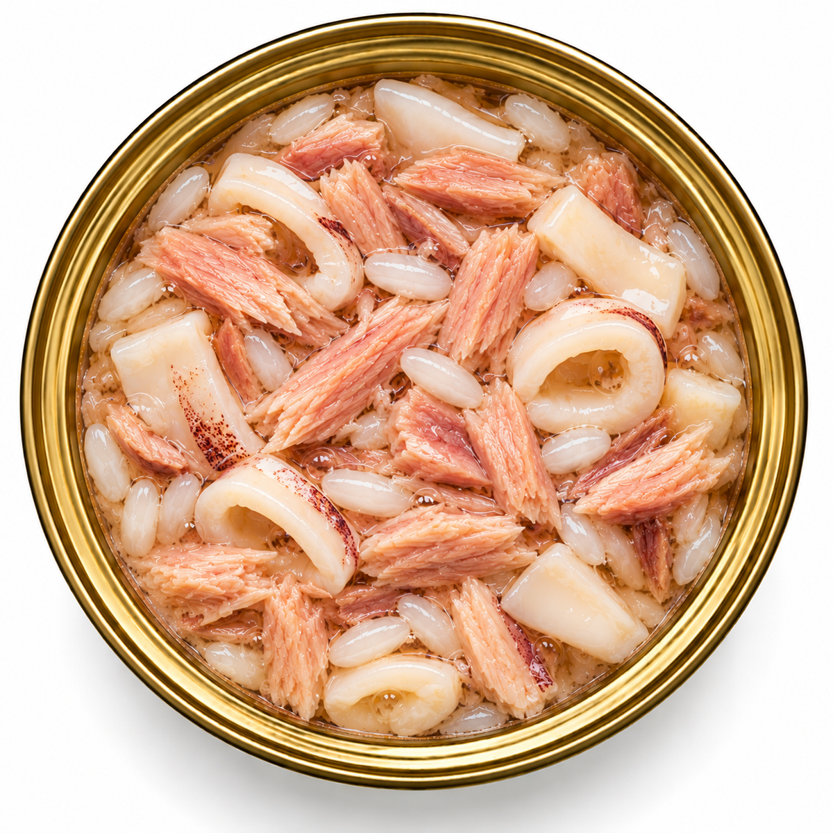 Natura Tuna & Squid Mix in Jelly Canned Cat Food 70 g