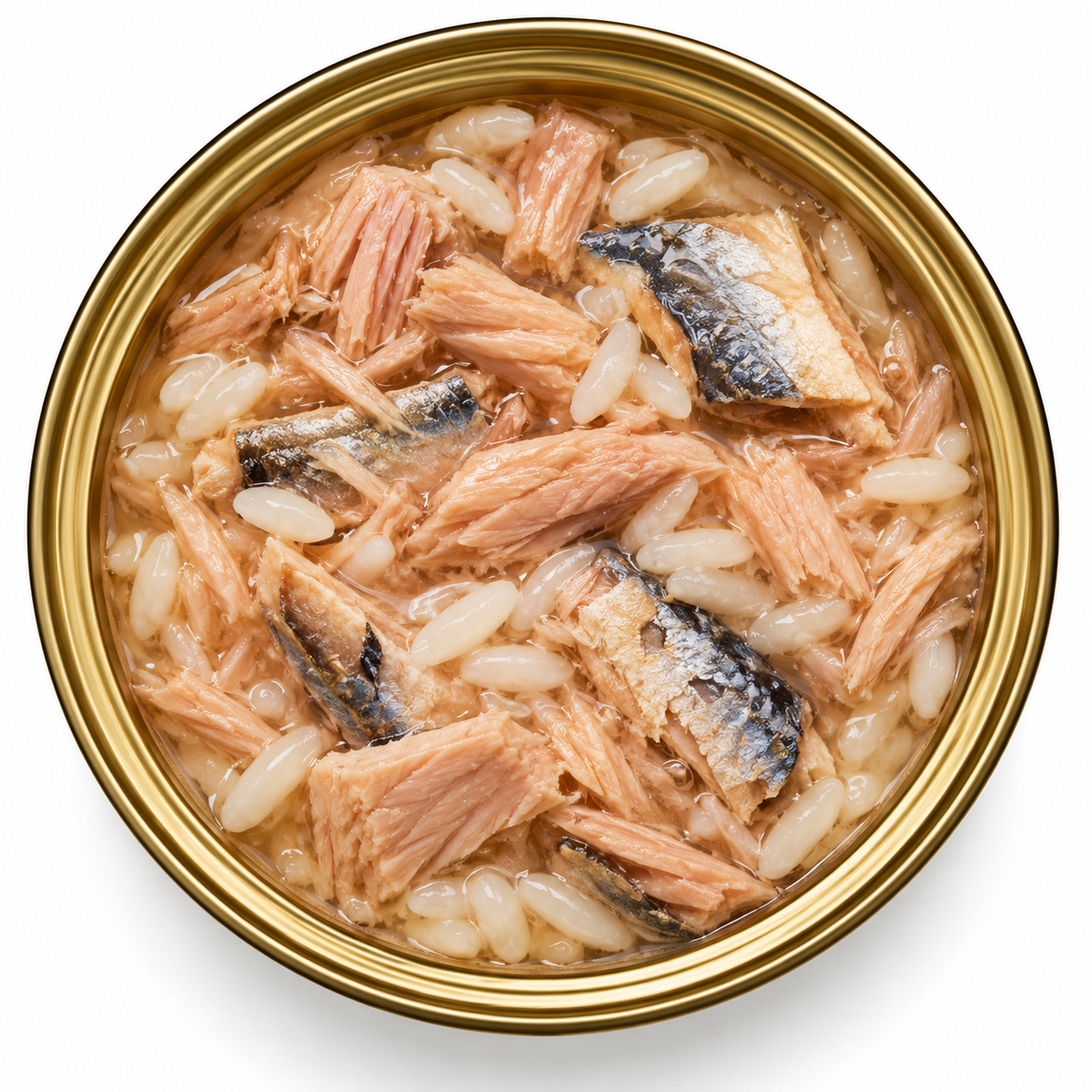 Natura Tuna & Sardine Mix in Sauce Canned Cat Food 70 g