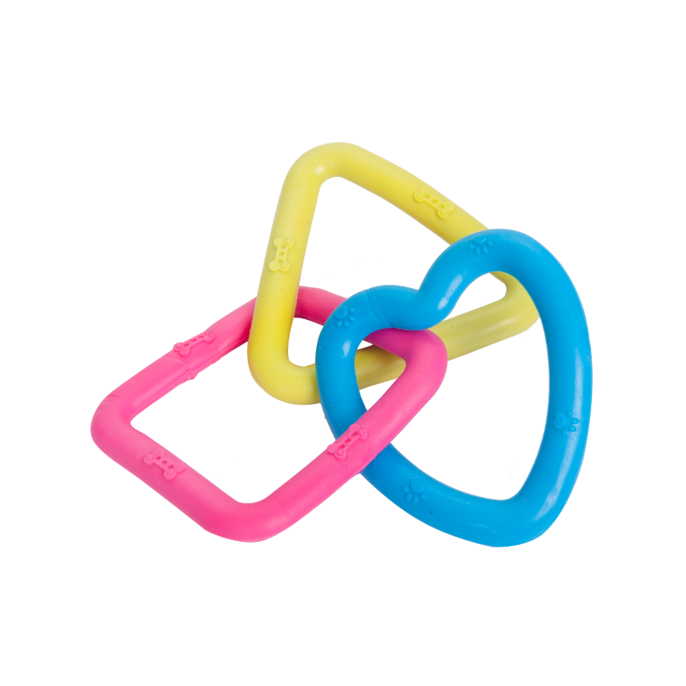 Rubber Tug and Chew Dog Toy