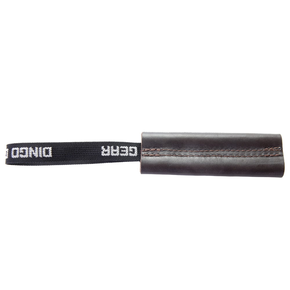Dingo Gear – jucărie de tracțiune plată din piele cu mâner