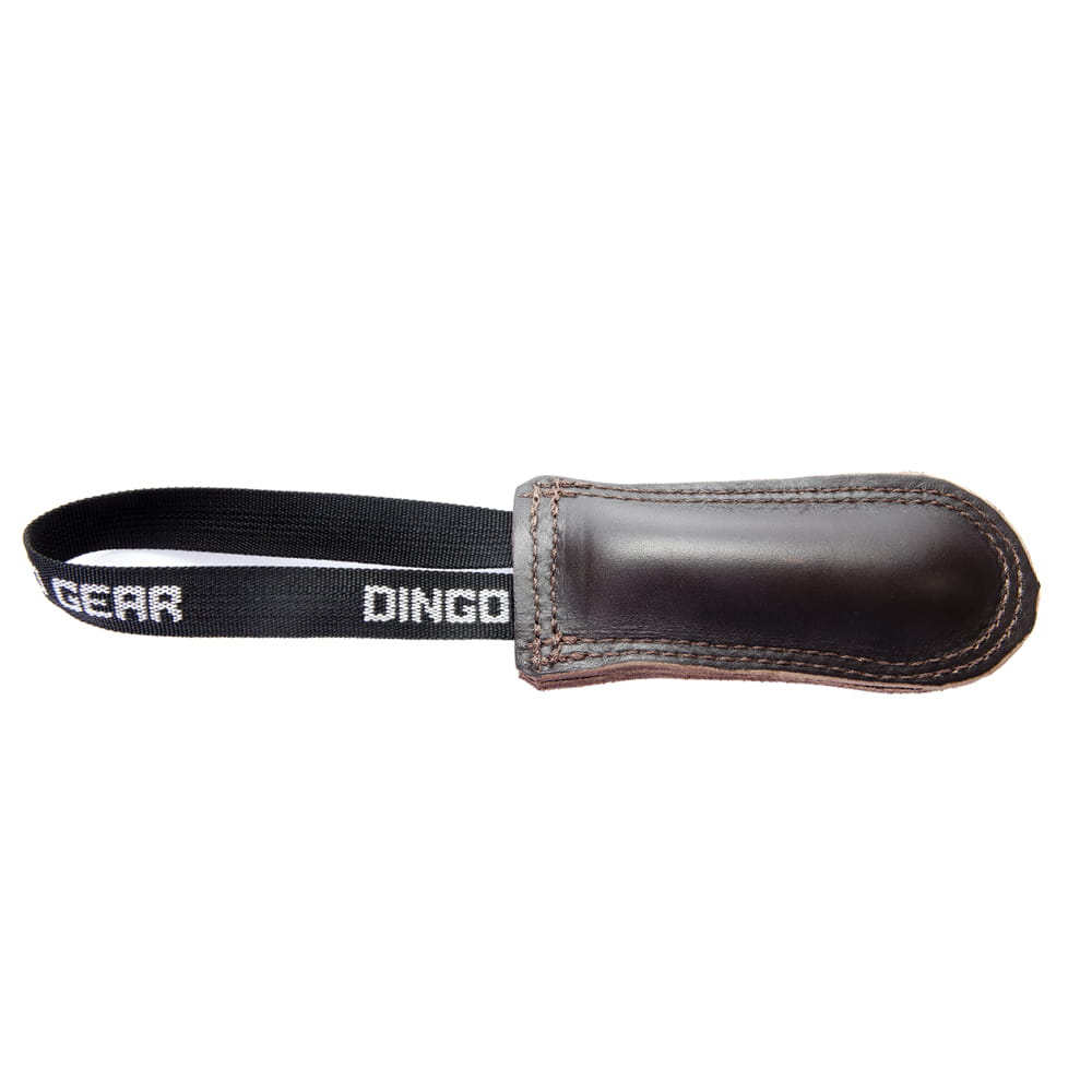 Dingo Gear – egyfogantyús bőr húzójáték – harapástréninghez és játékhoz
