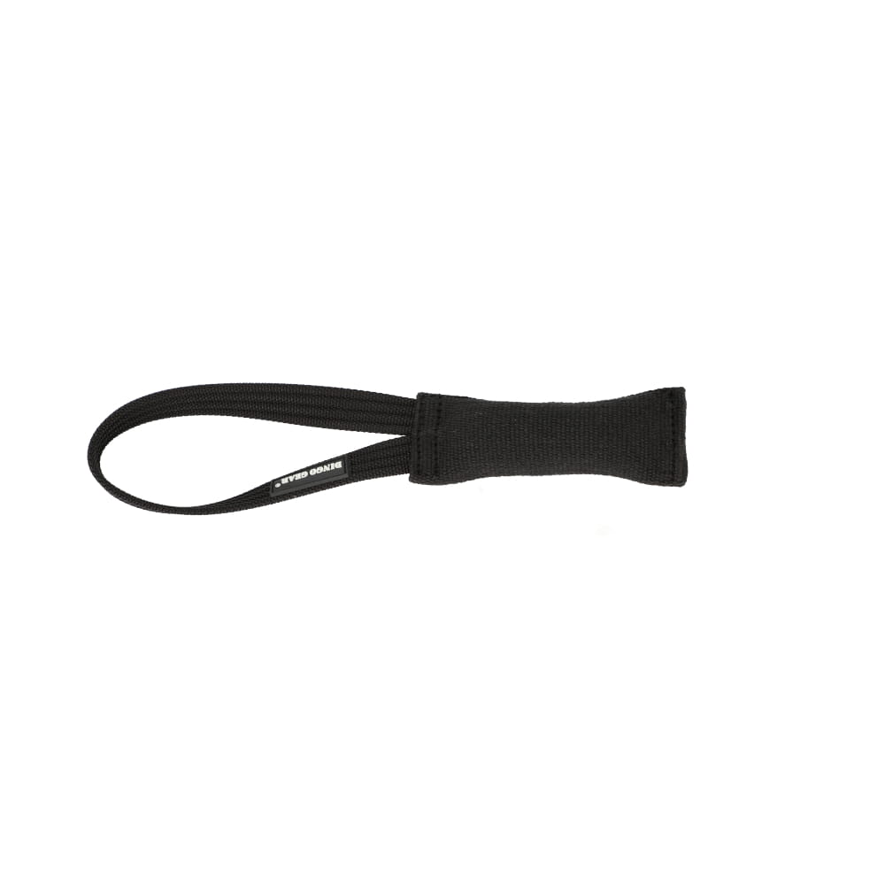 Dingo Gear – jucărie de tracțiune din bumbac cu mâner, culoare neagră