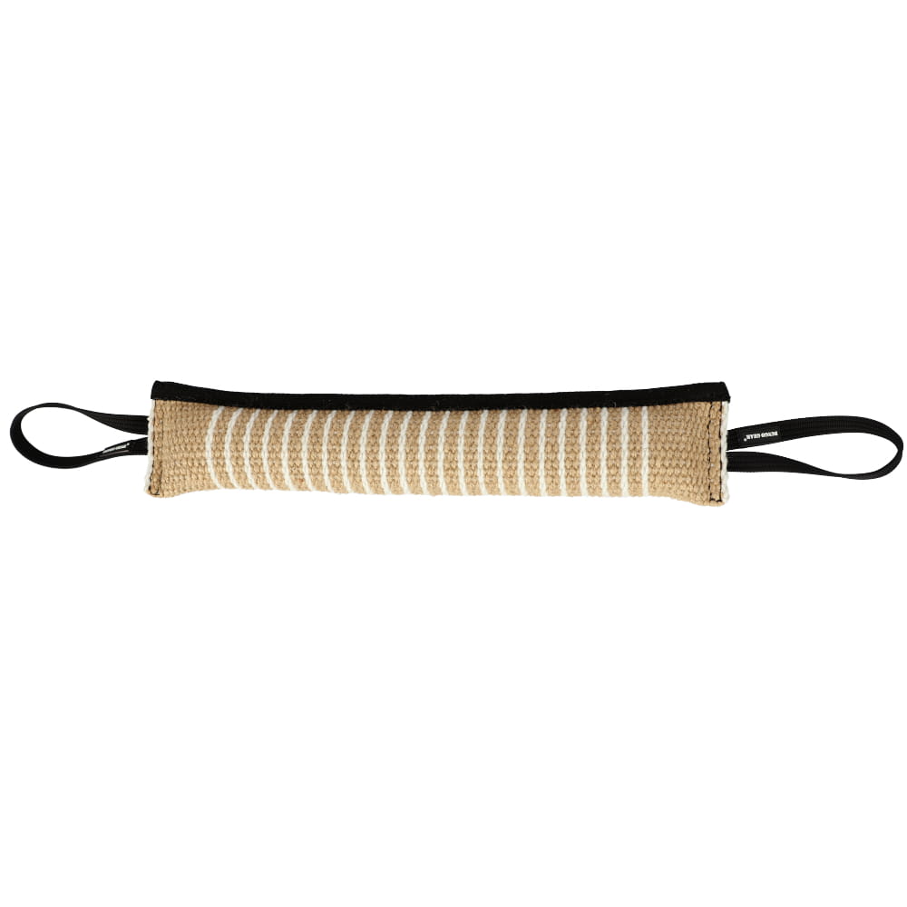 Dingo Gear – Jucărie tug din iută extra-rezistentă cu două mânere – pentru lucru cu câini puternici
