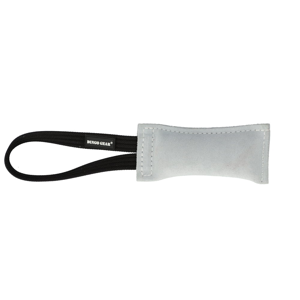 Dingo Gear – Jucărie de tracțiune din piele cu un mâner - accesoriu durabil pentru antrenament și joacă