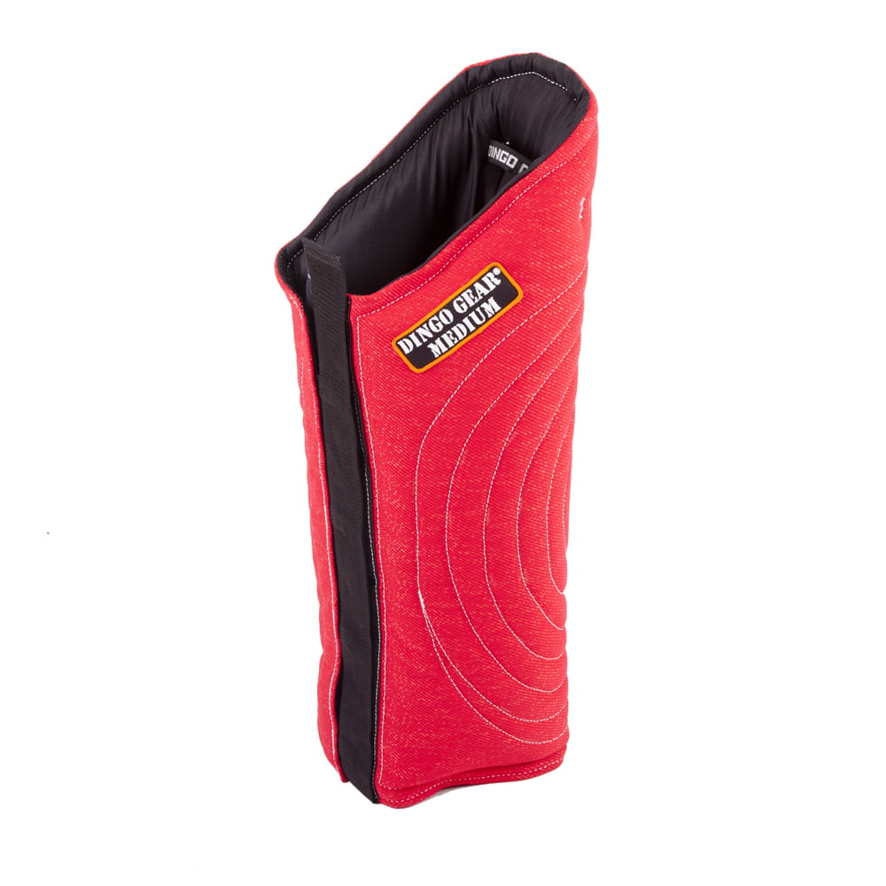 Dingo Gear – Manșon lung de picior pentru antrenament MEDIUM din nylcot | negru, roșu, albastru, portocaliu