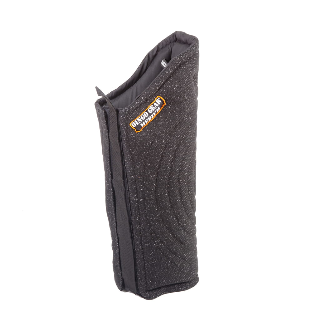 Dingo Gear – Manșon lung de picior pentru antrenament MEDIUM din nylcot | negru, roșu, albastru, portocaliu