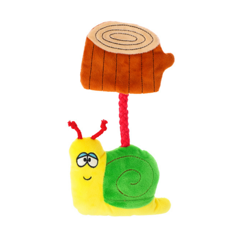 Jucărie senzorială pentru câine Teodor the Snail