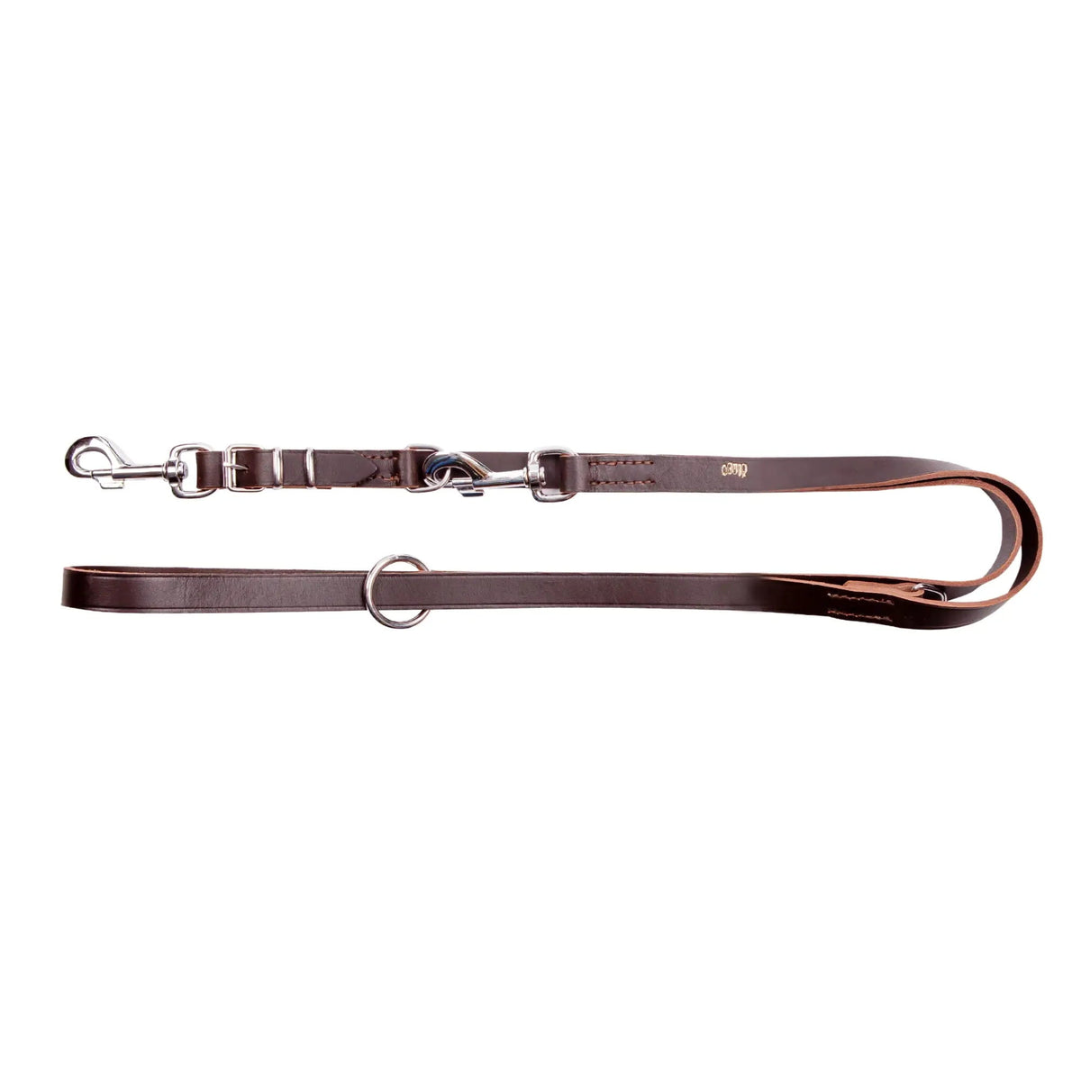 Adjustable Stitched Leash with Replaceable Snap Hook