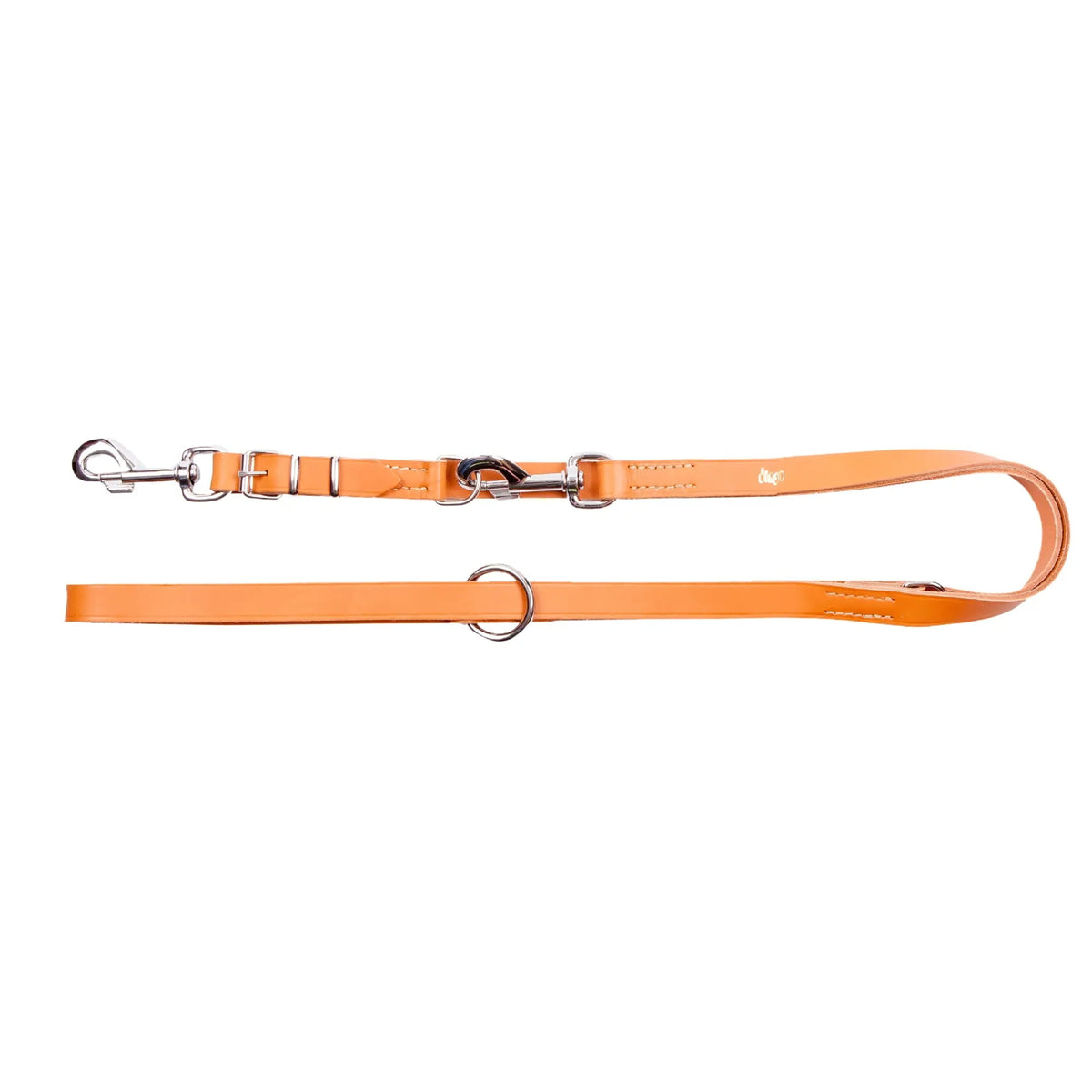 Adjustable Stitched Leash with Replaceable Snap Hook