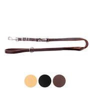 Adjustable Stitched Leash with Replaceable Snap Hook