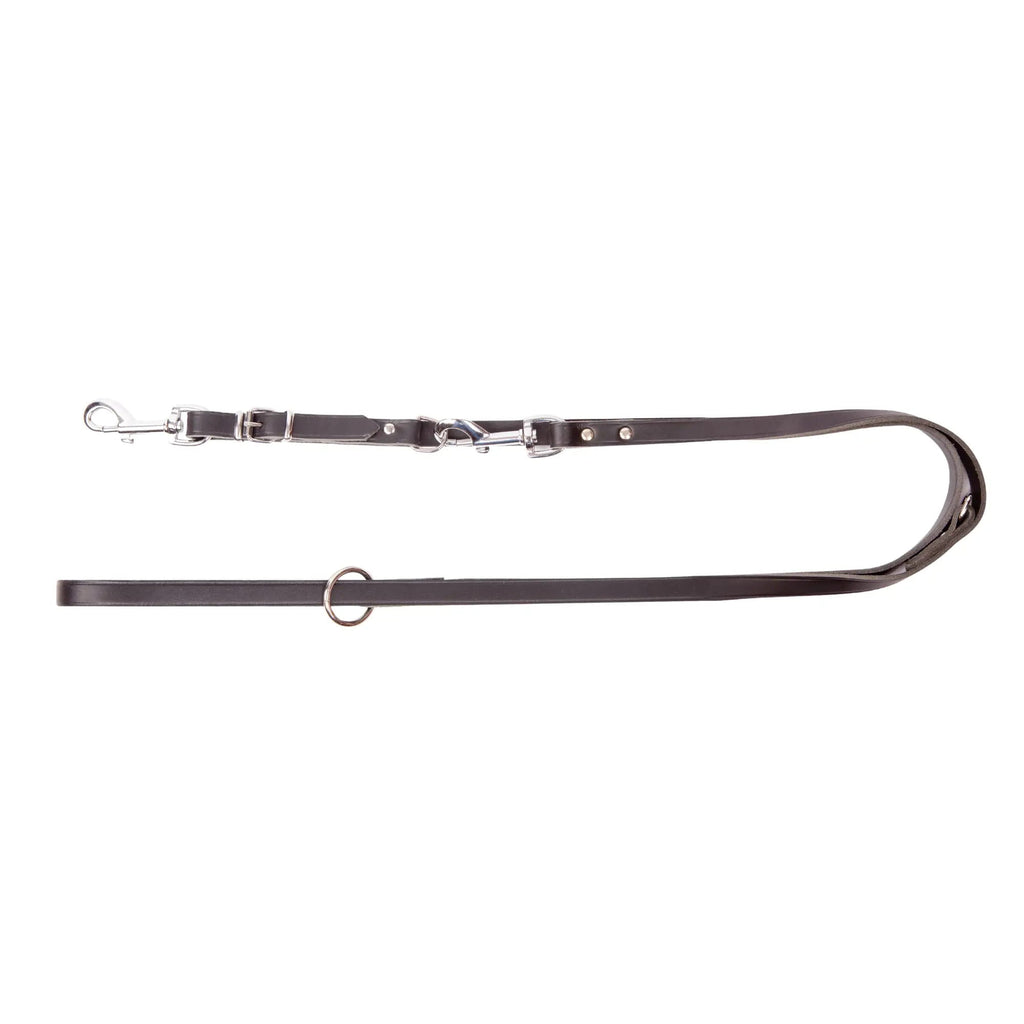 Lesă extensibilă cu nituri și carabină înlocuibilă