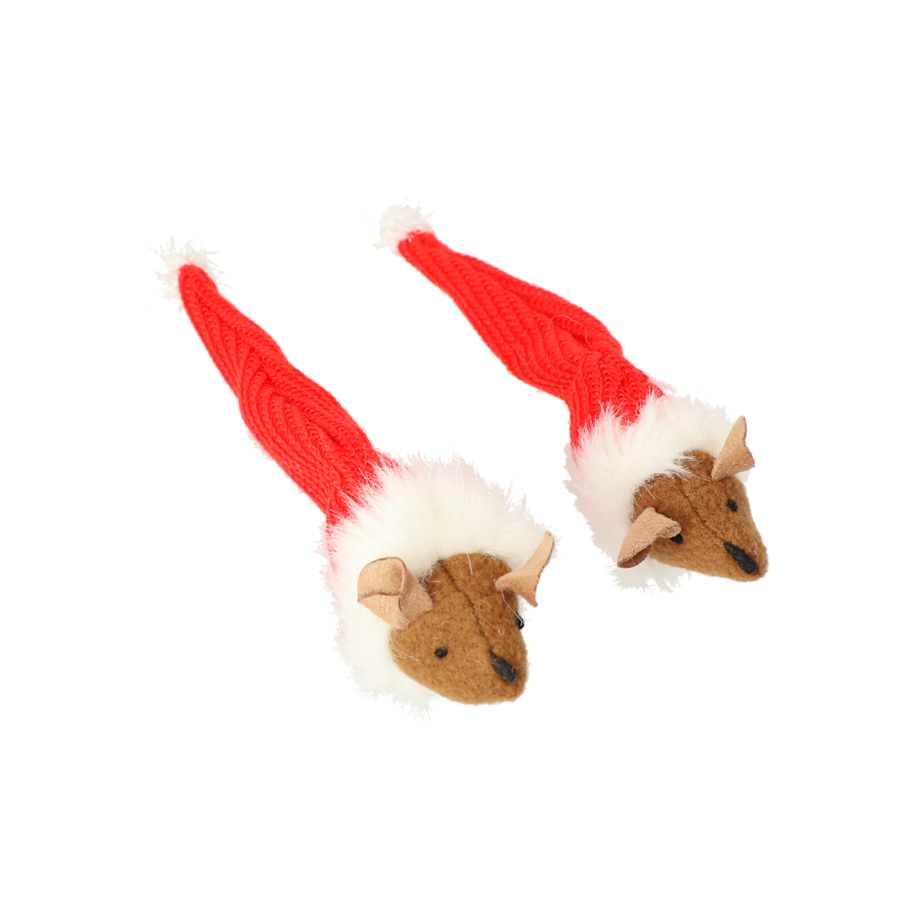 Șoricel santa – jucărie de crăciun pentru pisici