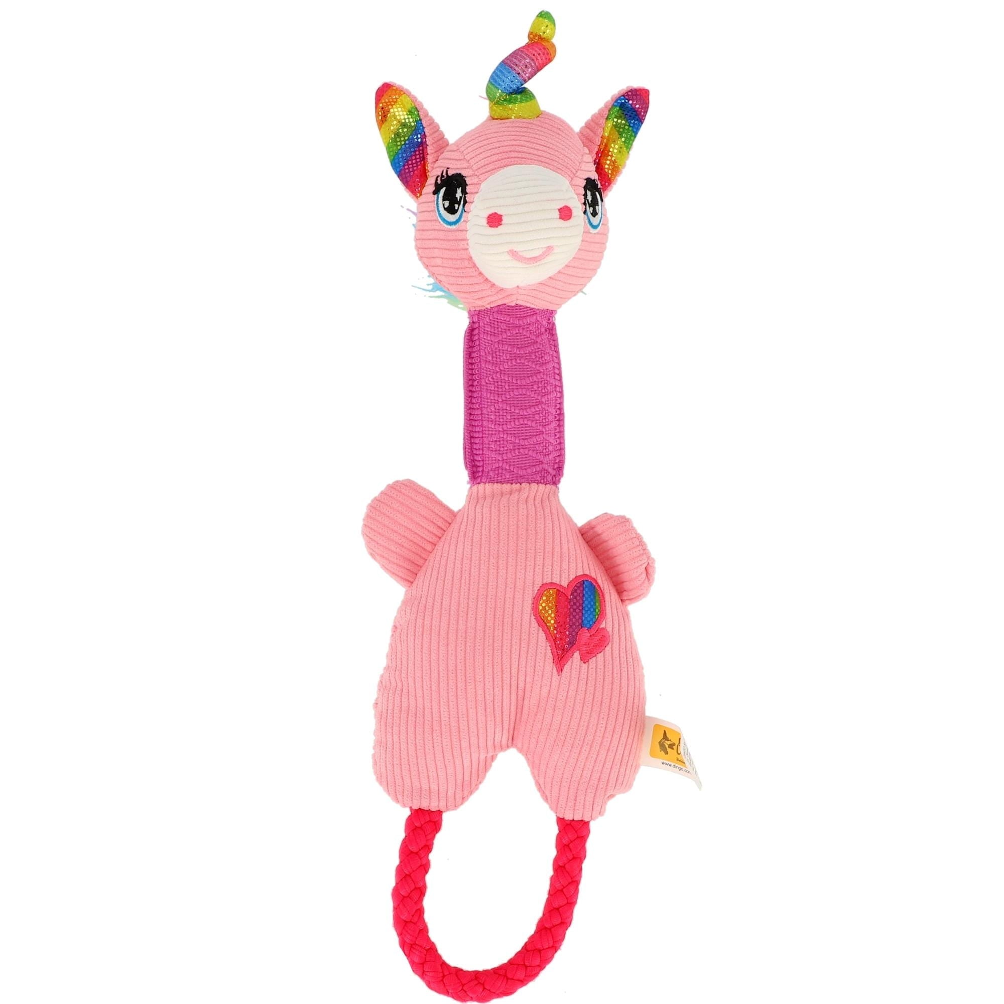 Jucărie pentru câini cu fluier unicorn Coco