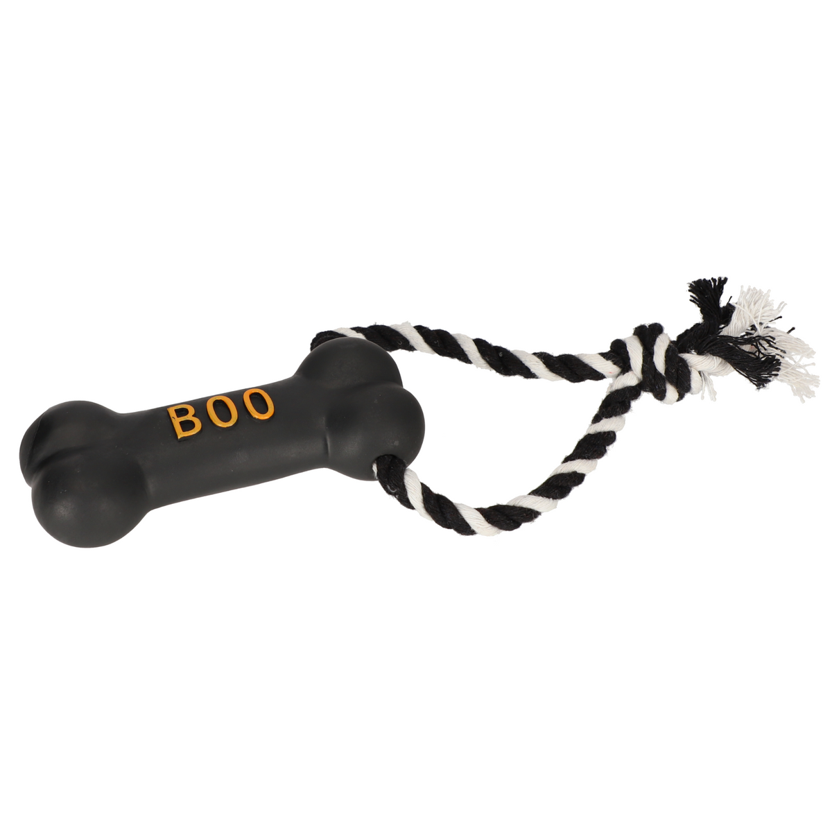 Jucărie pentru câine frânghie cu os din cauciuc Boo