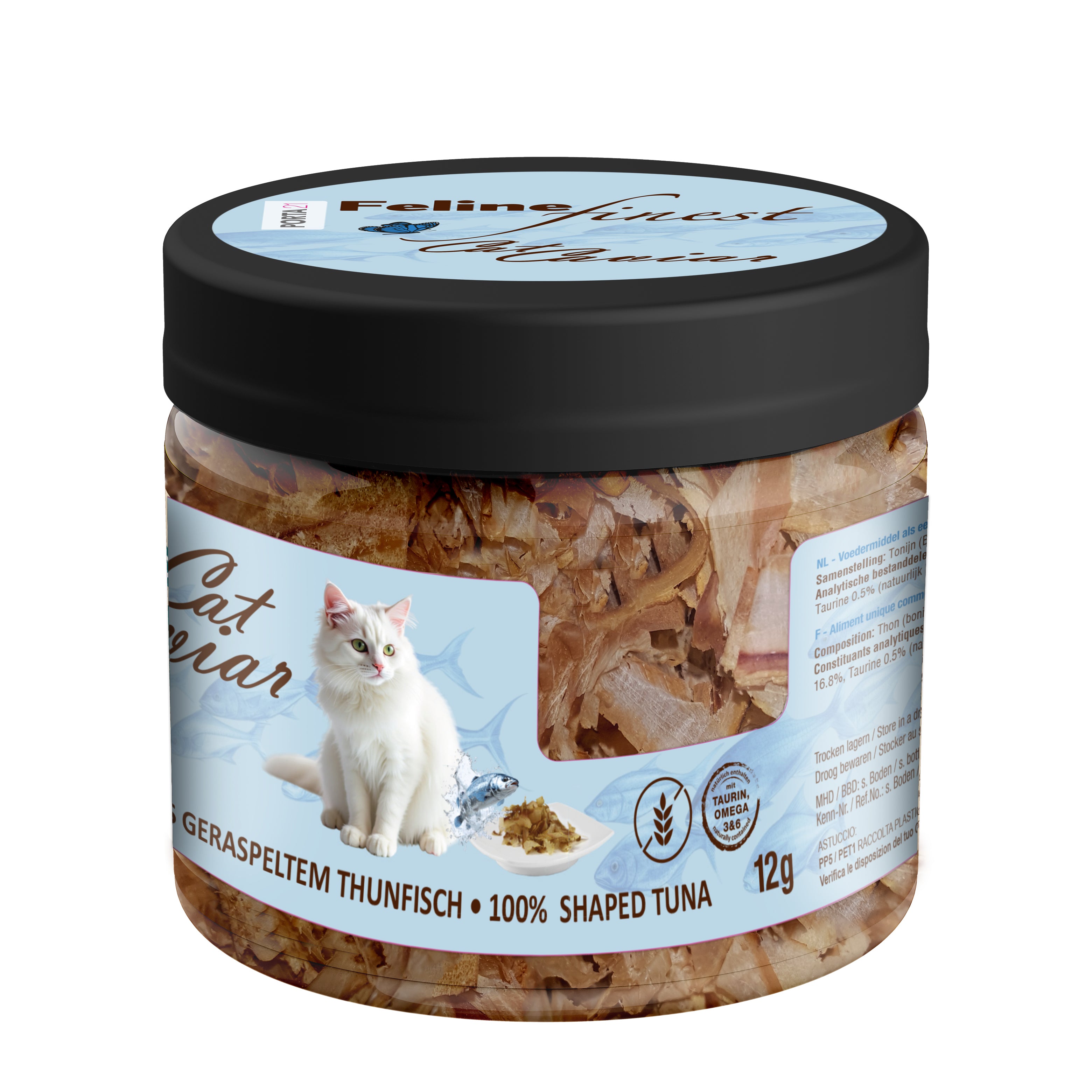Ton Deshidratat Premium pentru Pisici, Feline Finest Cat Caviar
