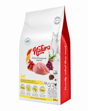 Hrana Uscata Pisica Natura Low Grain Adult cu Pui și Rodie