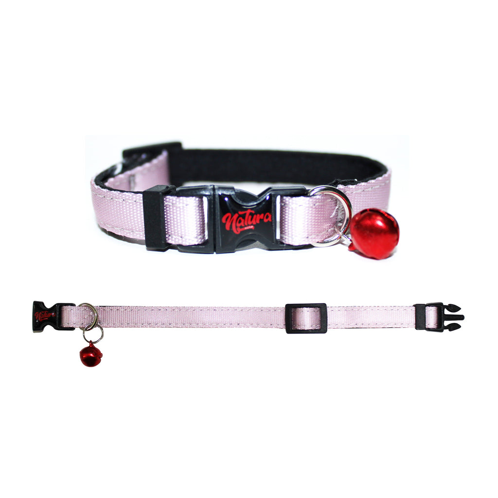 Nyakörv macskáknak - Natura Adult Cat Collar - Rózsaszín