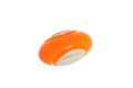 Jucărie pentru câini minge rugby dentară din cauciuc TPR 13 cm