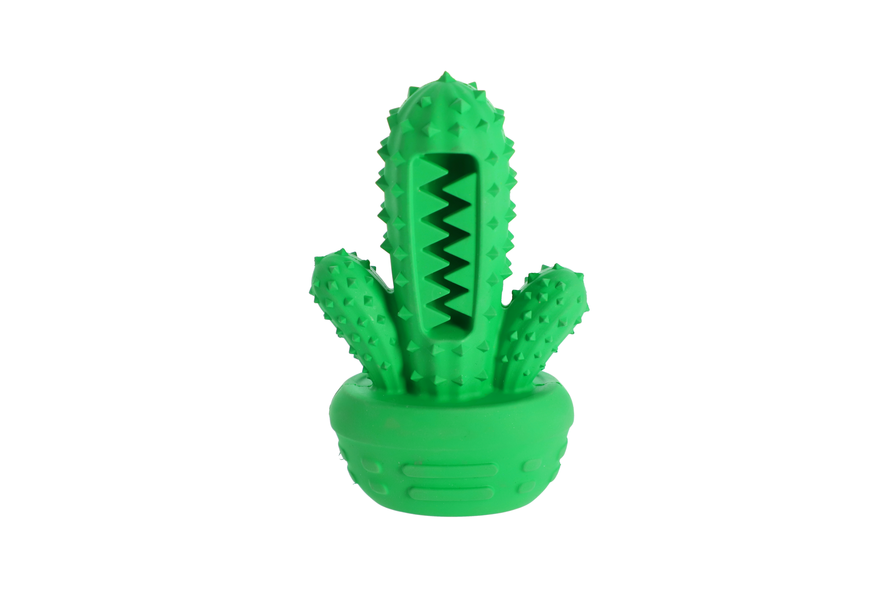 Jucărie pentru câini din cauciuc dur TPR cactus 17,5 cm